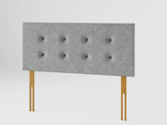 Presley Headboard 60 cm - Saxon Twill - Grey