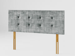 Presley Headboard 60 cm - Distressed Velvet - Platinum
