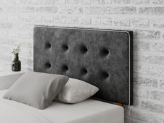 Presley Headboard 60 cm - Mirazzi Velvet - Black