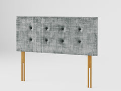 Presley Headboard 60 cm - Distressed Velvet - Platinum