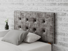 Presley Headboard 60 cm - Distressed Velvet - Slate