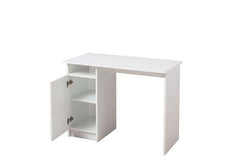 Reygo Matt White Computer Desk