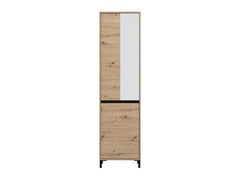 Rosmara Artisan Oak Effect Slim Narrow Shallow Depth Hallway Wardrobe