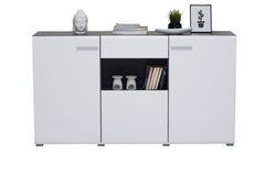 Royce White 3 Door Sideboard