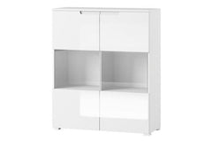 Santino White Gloss Display cabinet