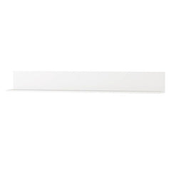 Santino White Gloss Long Floating Wall Shelf