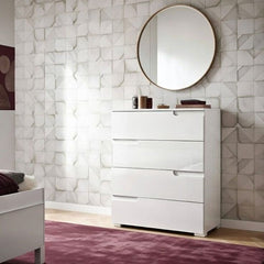 Santino White High Gloss Chest of Drawers
