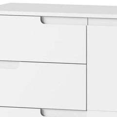 Santino White High Gloss Chest of Drawers