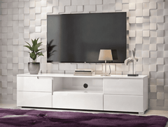 Santino White High Gloss TV Cabinet S9