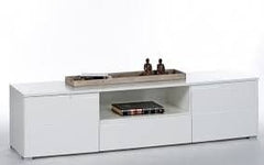 Santino White High Gloss TV Cabinet S9