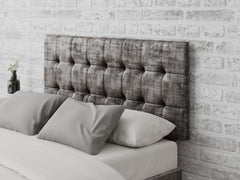 Sinatra Headboard 60 cm - Distressed Velvet - Slate