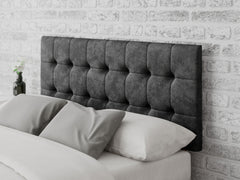 Sinatra Headboard 60 cm - Mirazzi Velvet - Black