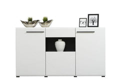 Terrento White Gloss Tall Sideboard