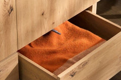 Texas Artisan Oak Effect 2 Door 2 Drawer Double Wardrobe