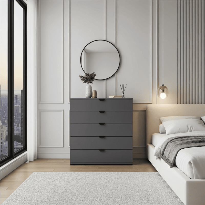 Valentina Grey Chest of Drawers