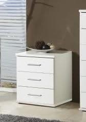 Venice Alpine White Bedside