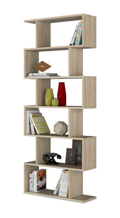 Zing Oak Effect Bookcase