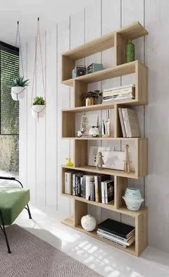 Zing Oak Effect Bookcase