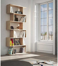 Zing Oak Effect Bookcase