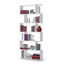 Zing White Gloss Bookcase