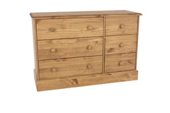 3+3 Drawer Wide Chest