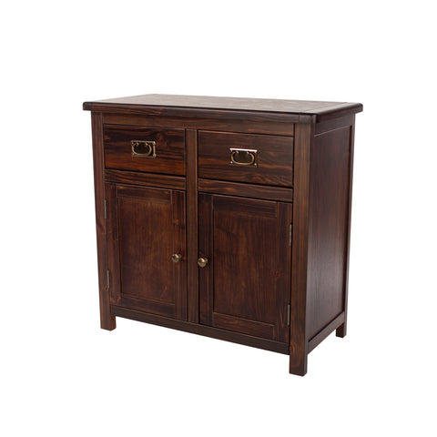 Image of 2 Drawer Wooden Sideboard 