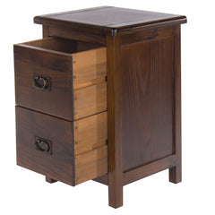 2 Drawer Wooden Cabinet 