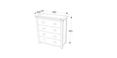 4 Drawer Chest