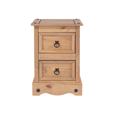 2 Drawer Petite Bedside Cabinet