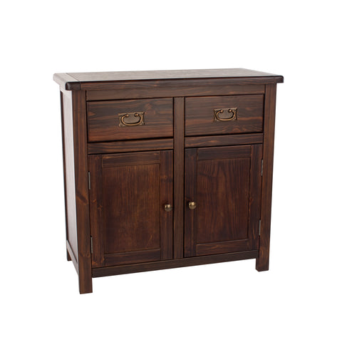 Image of 2 Drawer Wooden Sideboard 