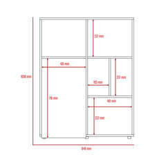 Corner Desk With Bookcase