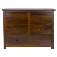 3+3 Drawer Wide Chest