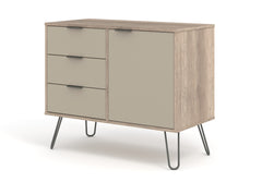 Small Sideboard With 1 Doors, 3 Drawers