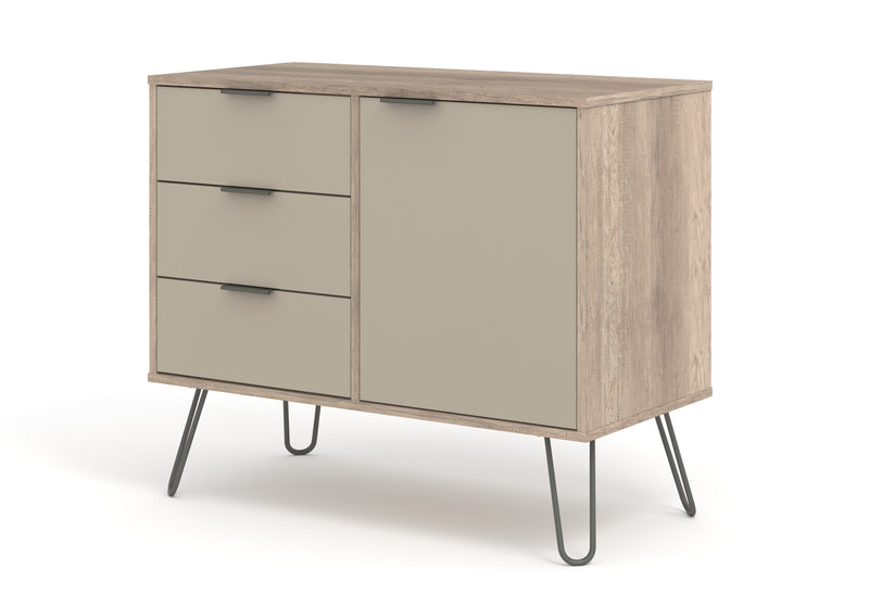 Small Sideboard With 1 Doors, 3 Drawers