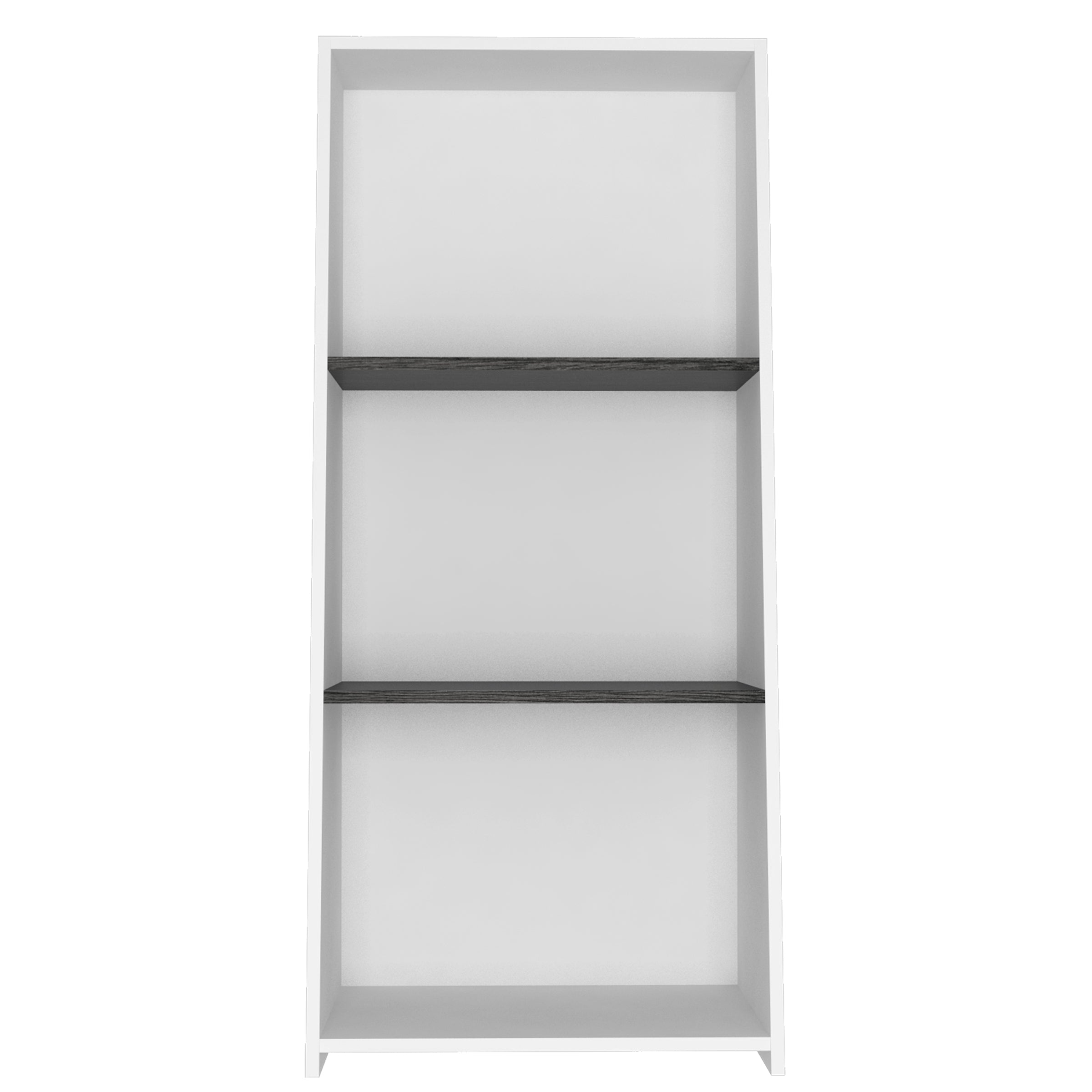 Low Bookcase With 3 Shelves