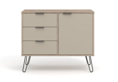 Small Sideboard With 1 Doors, 3 Drawers