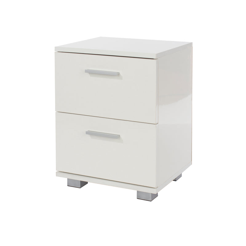 2 Drawers Whites File Cabinets