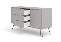 Medium Sideboard With 2 Door, 3 Drawers