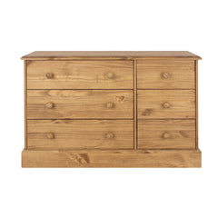 3+3 Drawer Wide Chest