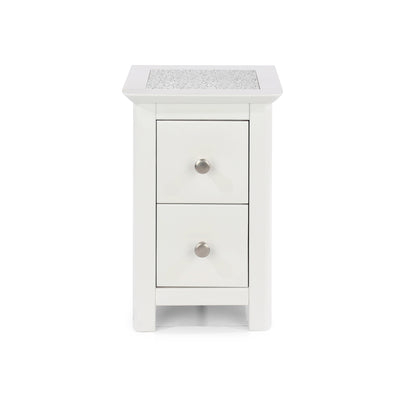 2 Drawer Petite Bedside Cabinet