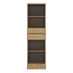 Shetland Tall Narrow 3 Drawer bookcase