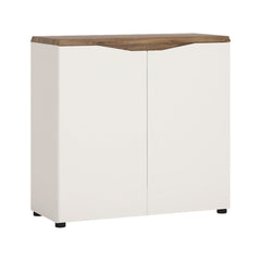 Toledo 2 door sideboard in White and Oak