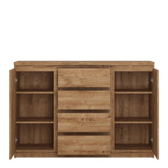 Fribo 2 door 4 drawer  sideboard in Oak