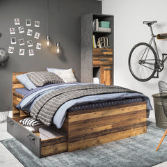 Brooklyn Single Bed 120 cm Wooden