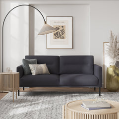 Larvik 2.5 Seater Sofa -  Anthracite, Black Legs