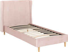 Amelia 3ft Single Upholstered Headboard Bed Frame