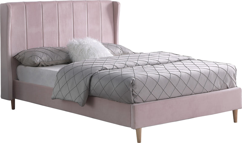 Amelia 4ft6 Double Wood and Upholstered Headboard Bed Frame