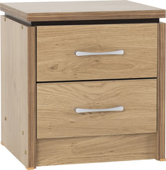 Charles 2 Drawer Bedside Chest