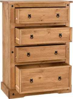 Corona 4 Drawer Chest