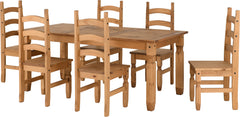 Corona 6' Dining Set